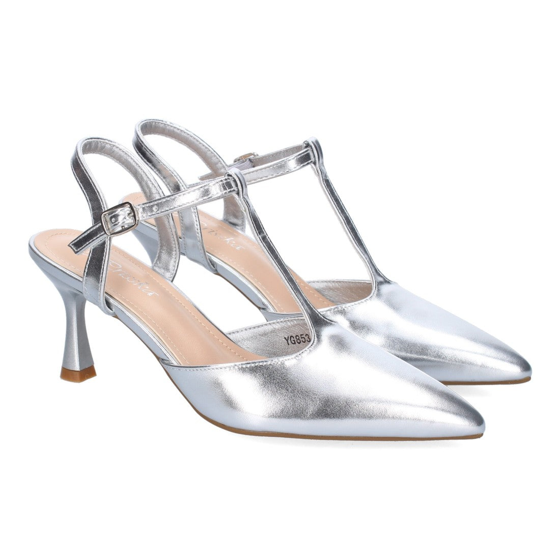 Pumps Plata Radiantes