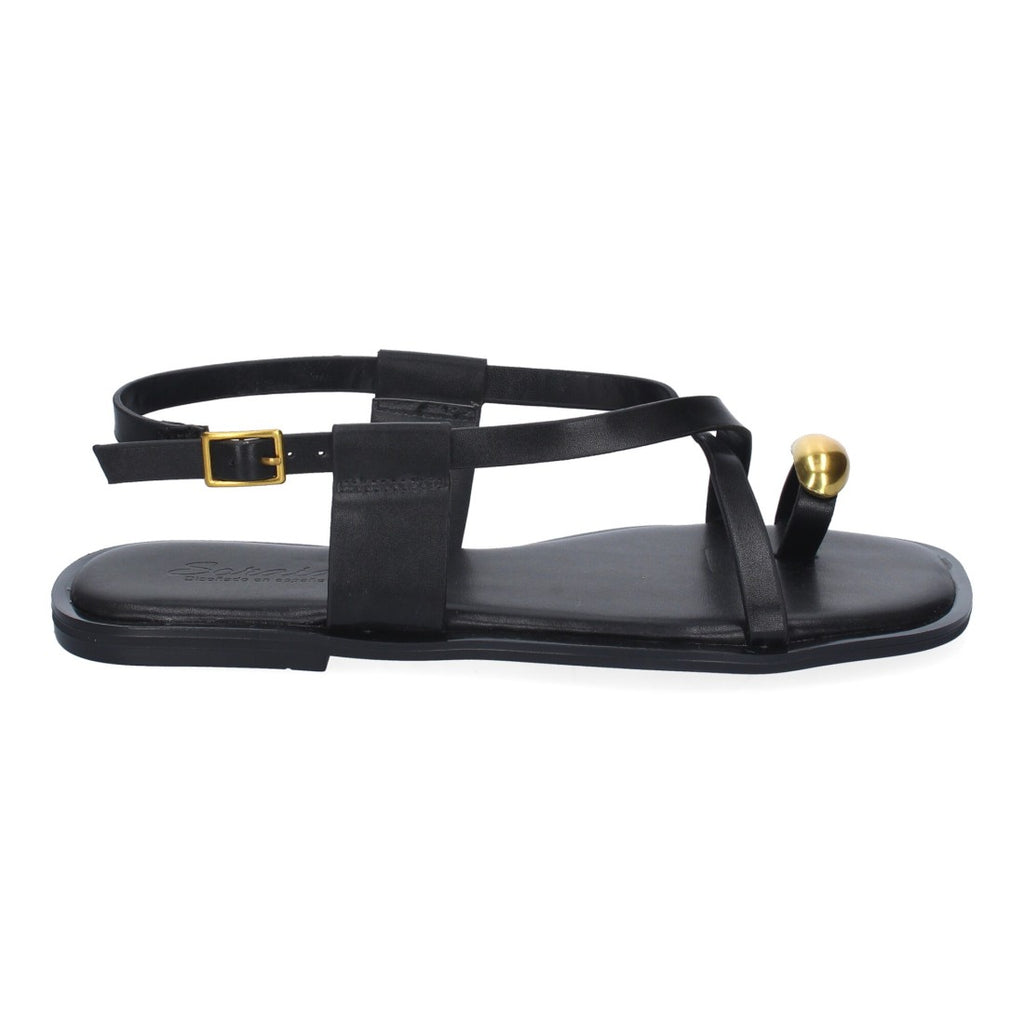 Sandalias Negras Mujer Elegantes Verano