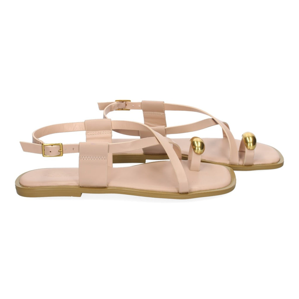 Sandalias Kaki Mujer Elegantes Verano