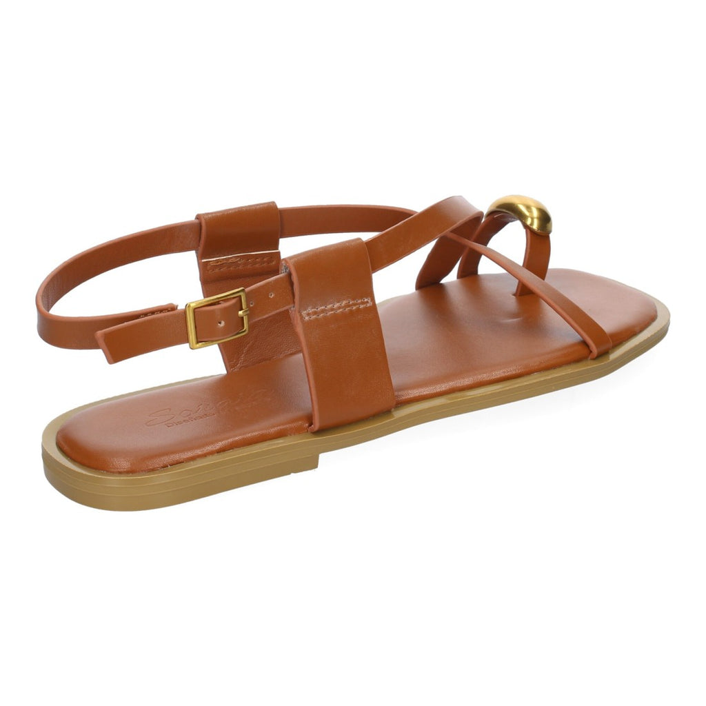 Sandalias Camel Mujer Elegantes Verano