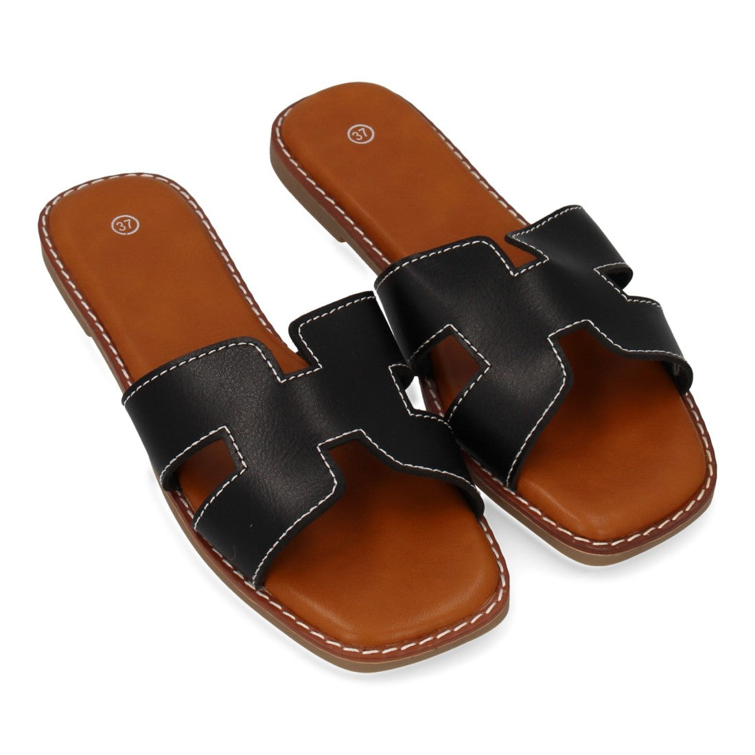 Sandalias Negras Mujer Elegantes Verano
