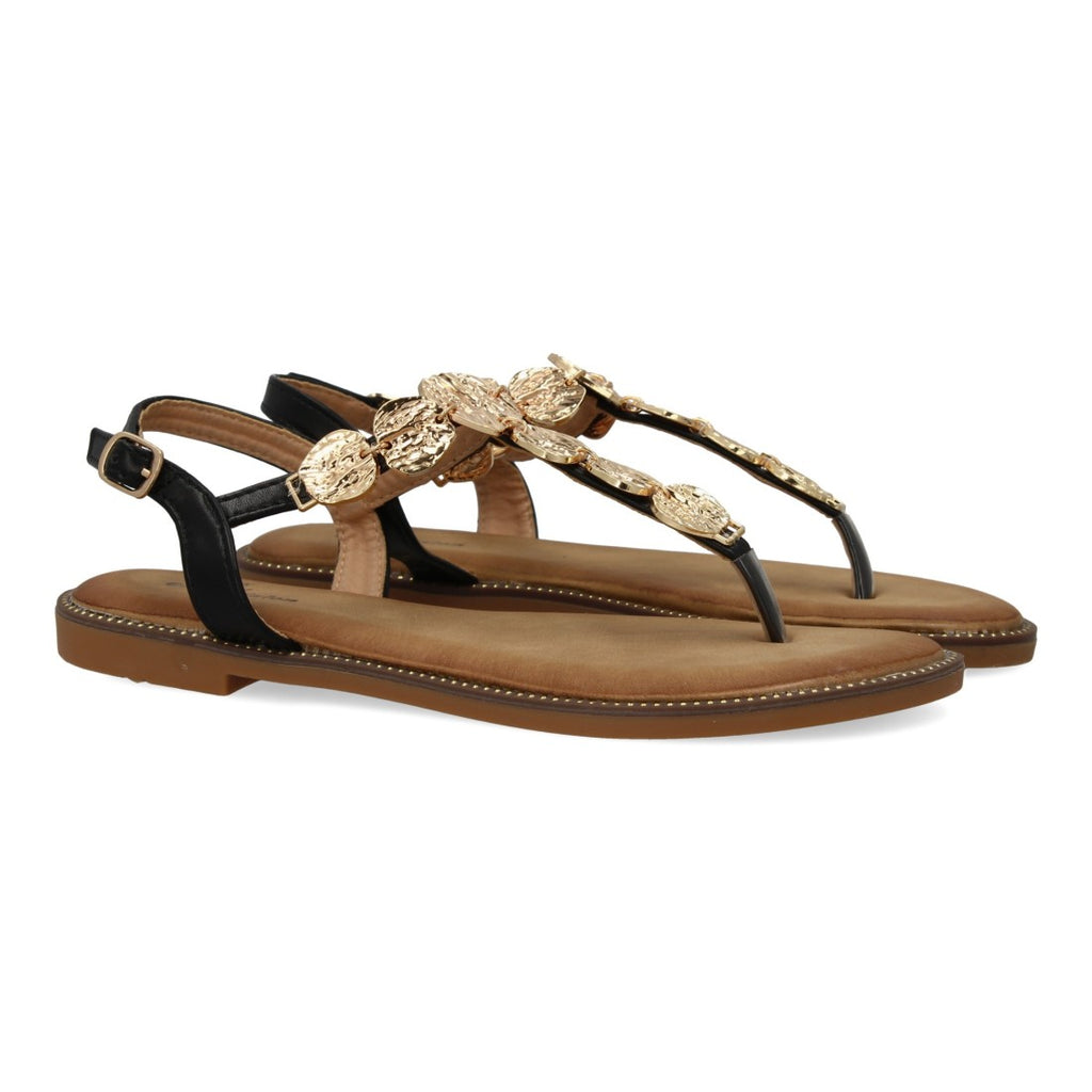 Sandalias Negras Mujer Elegantes Verano