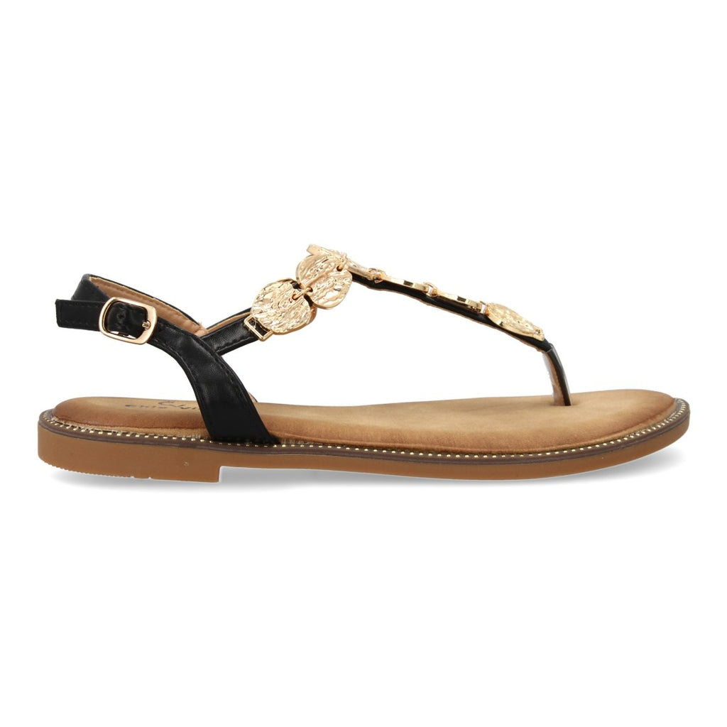 Sandalias Negras Mujer Elegantes Verano