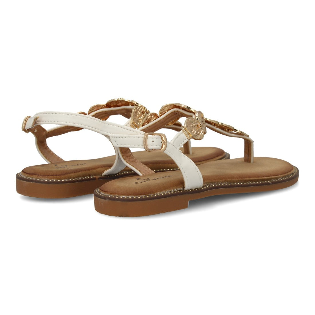 Sandalias Blancas Mujer Elegantes Verano