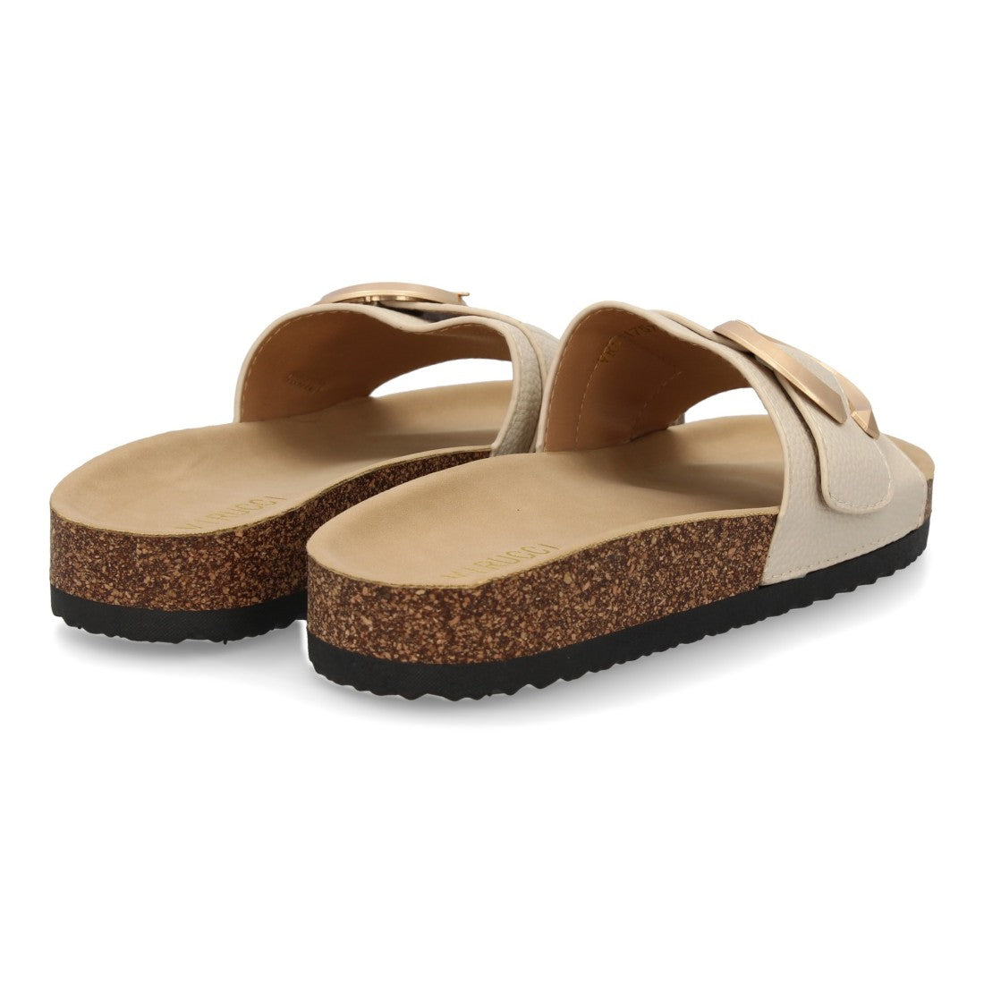 Sandalias Beige Mujer Planas Bio Cómodas Elegantes
