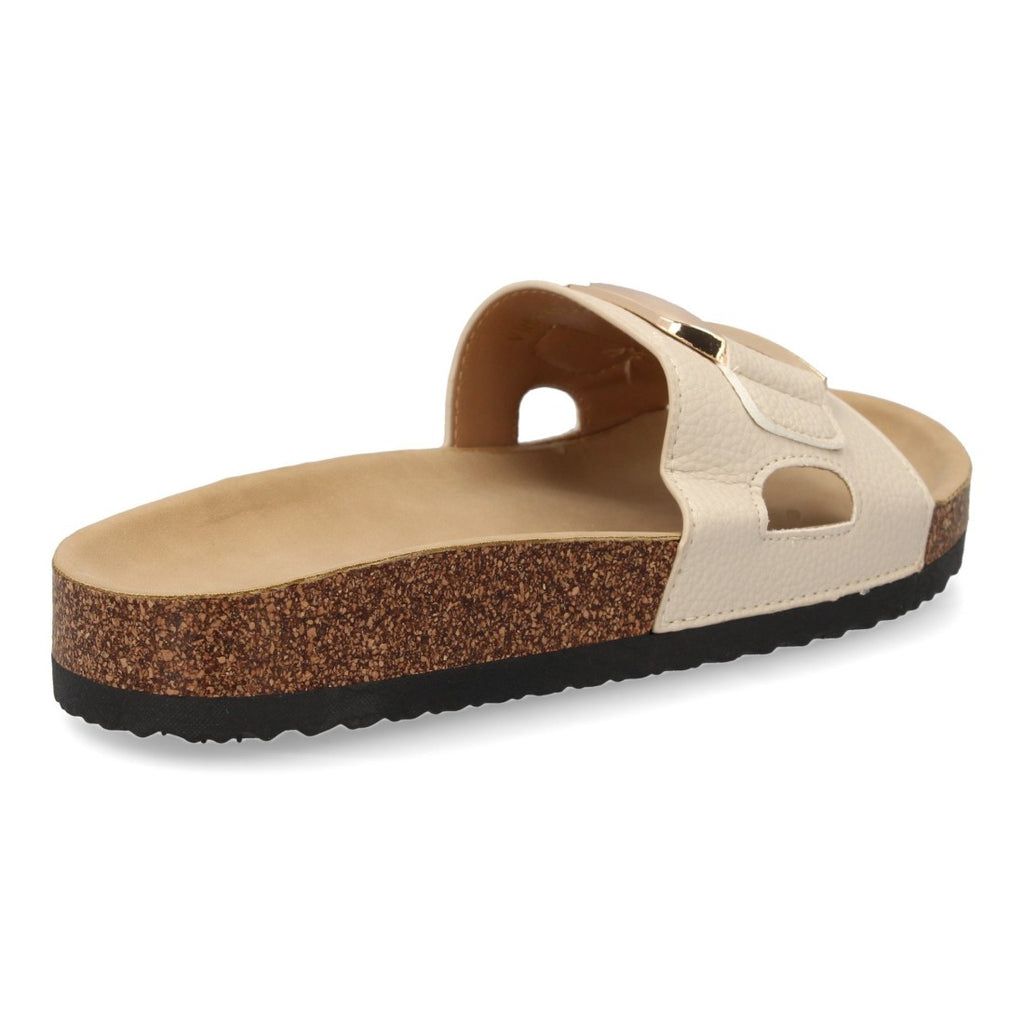 Sandalias Beige Mujer Elegantes Verano