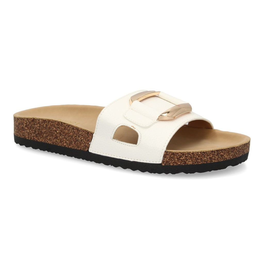 Sandalias Blancas Mujer Elegantes Verano