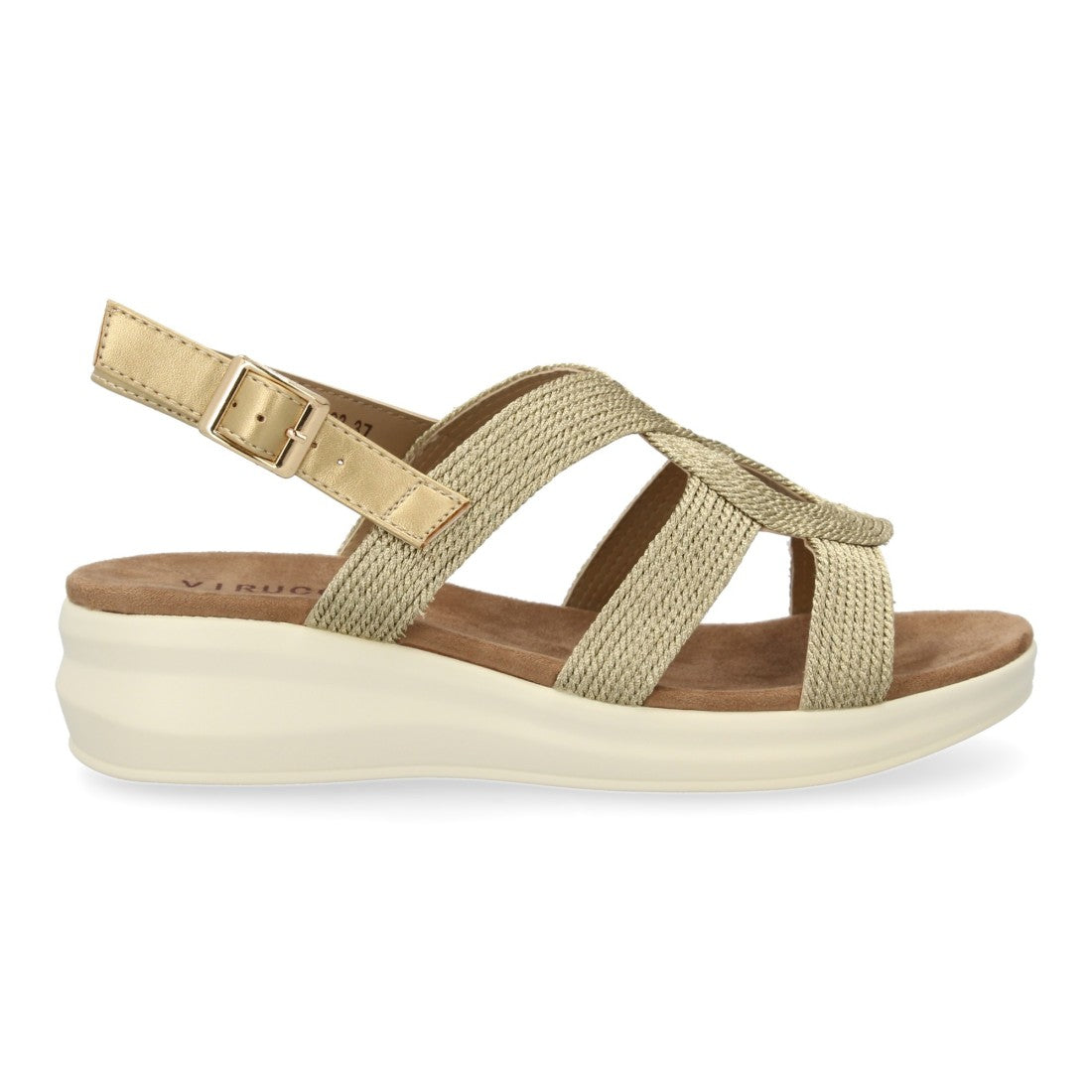 Sandalias Doradas Mujer Elegantes Fiesta