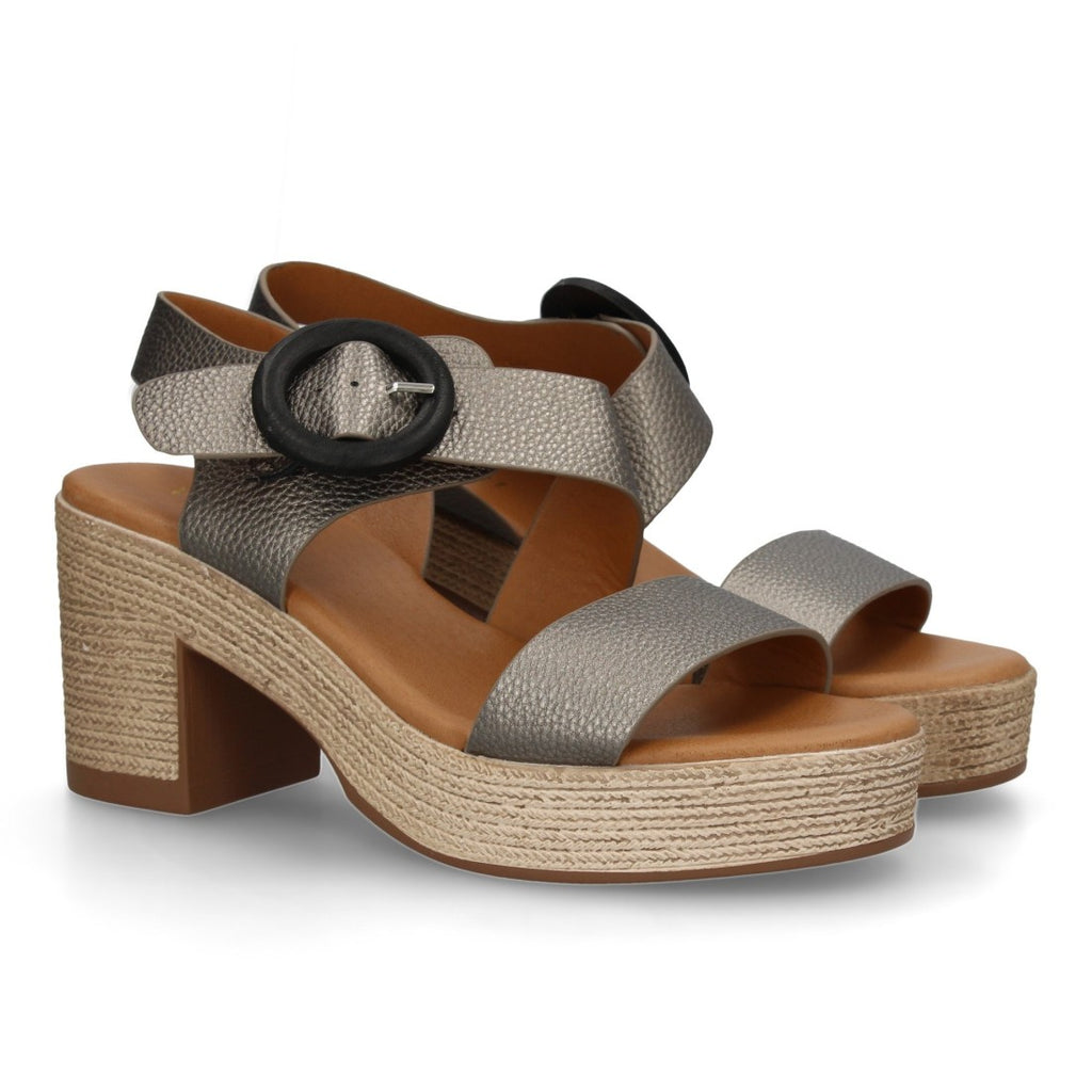 Sandalias Negras Mujer Tacón Tiras Cruzadas Cómodas Elegantes