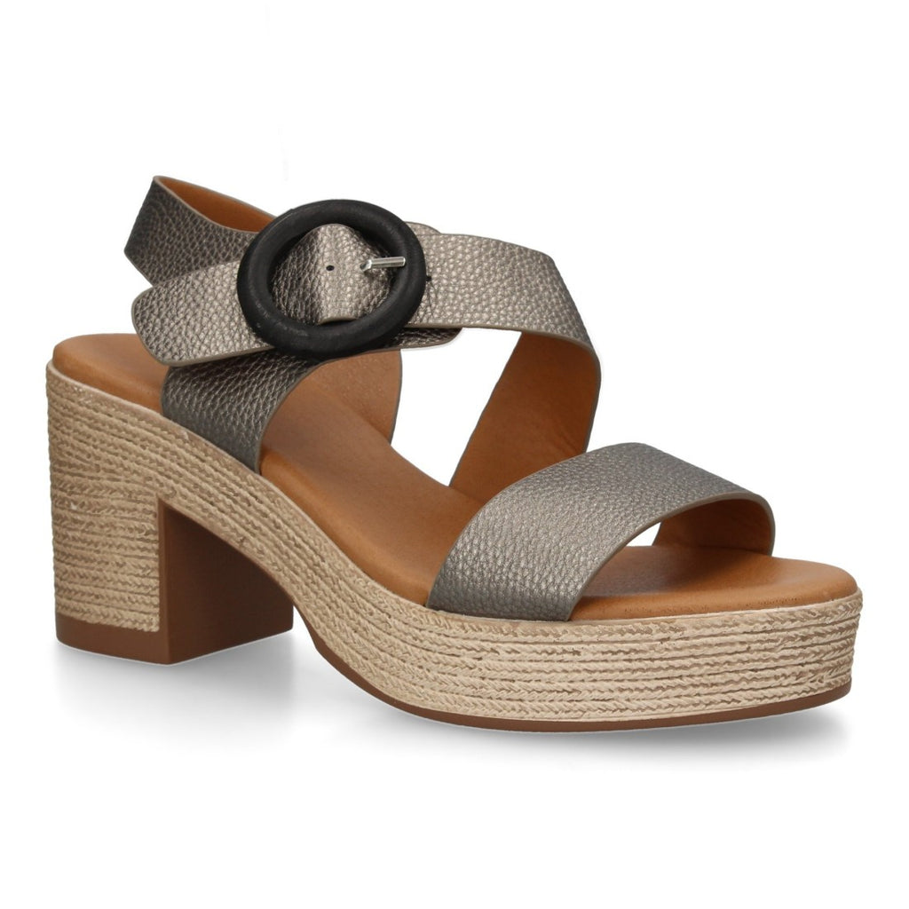 Sandalias Negras Mujer Tacón Tiras Cruzadas Cómodas Elegantes