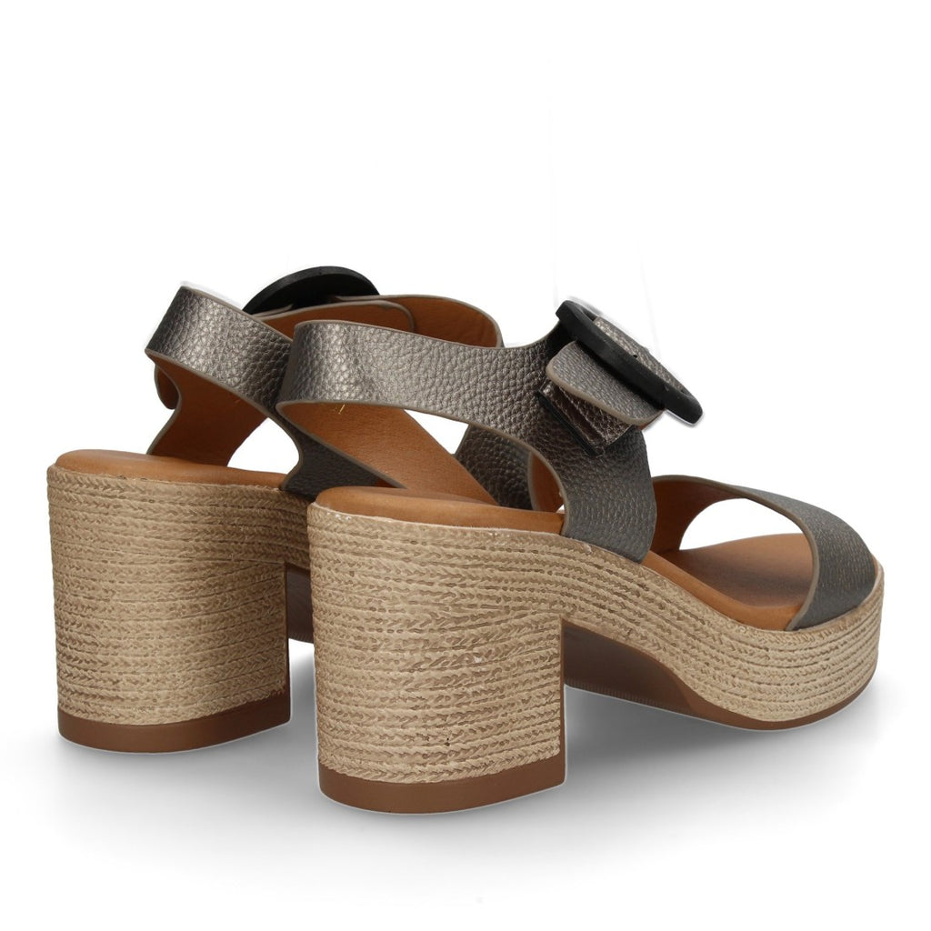 Sandalias Negras Mujer Tacón Tiras Cruzadas Cómodas Elegantes