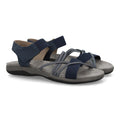 Sandalias Azul Marino Mujer Elegantes Verano