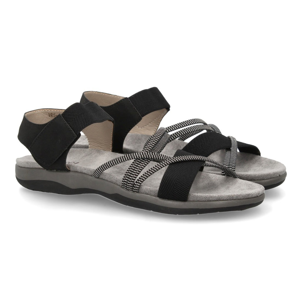 Sandalias Negras Mujer Elegantes Verano