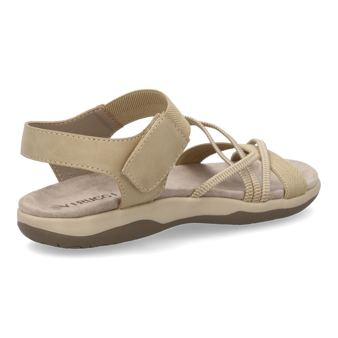 Sandalias Taupe Mujer Elegantes Verano