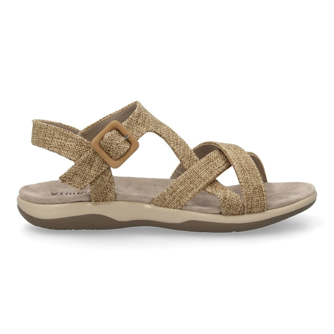 Sandalias Taupe Mujer Elegantes Verano