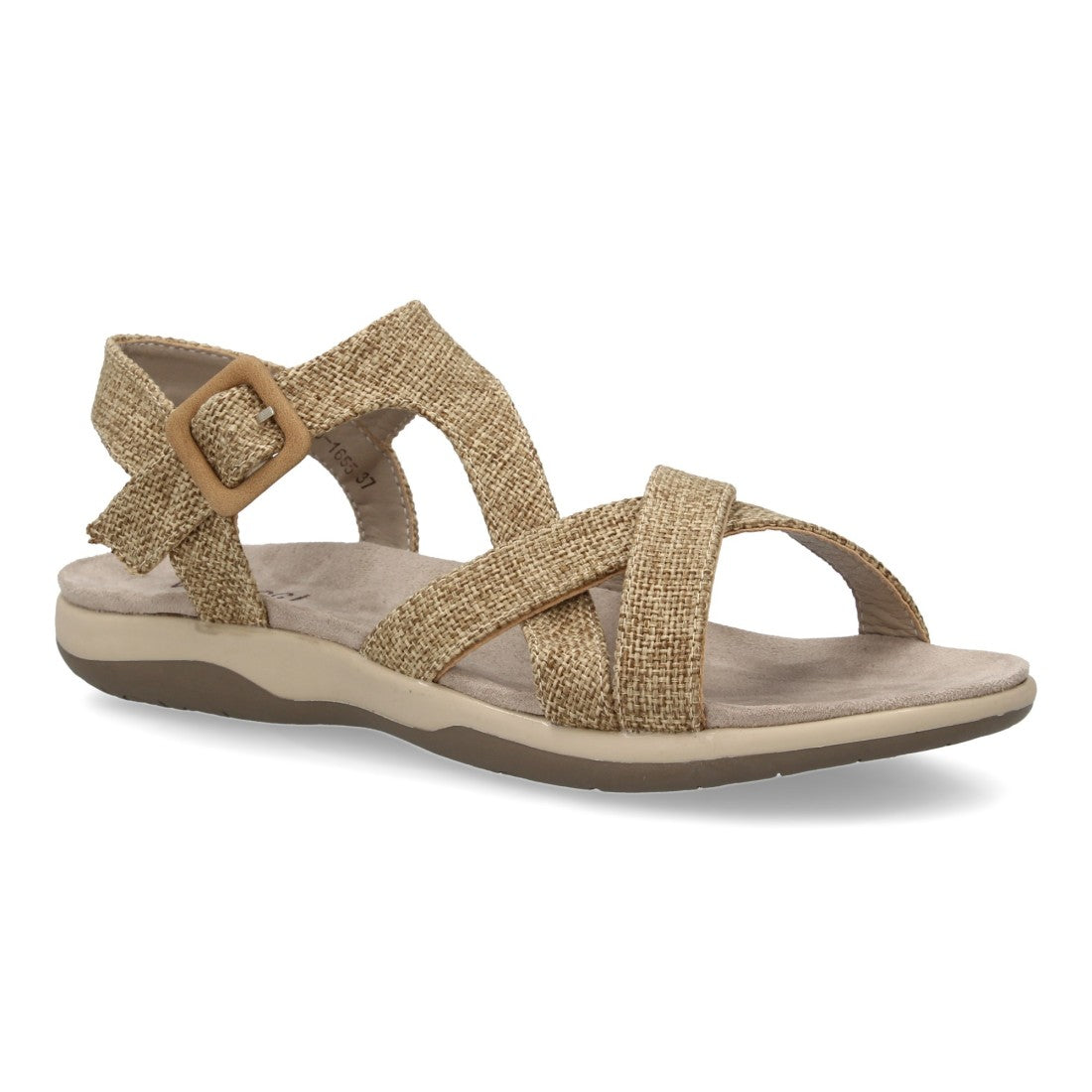 Sandalias Taupe Mujer Elegantes Verano