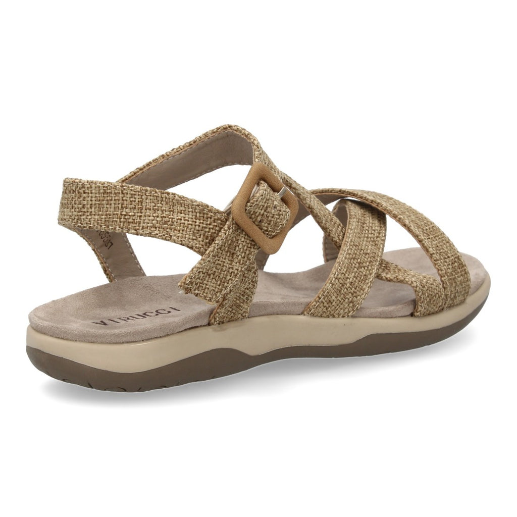 Sandalias Taupe Mujer Elegantes Verano