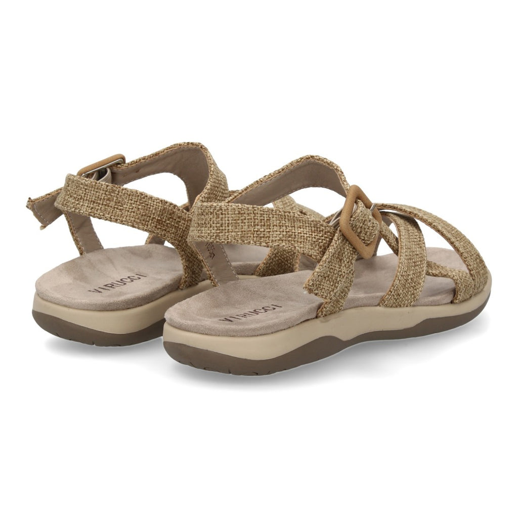 Sandalias Taupe Mujer Elegantes Verano