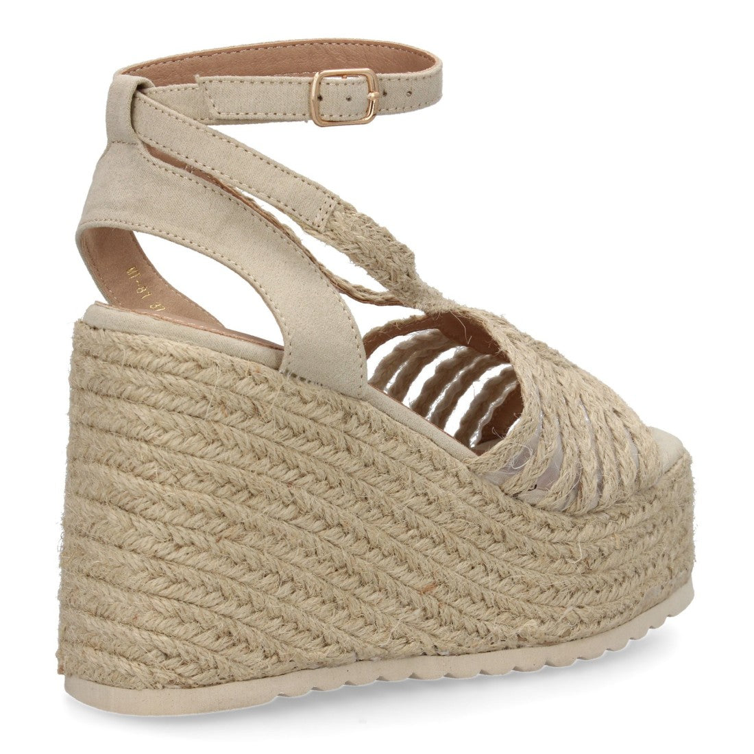 Sandalias Beige Mujer Elegantes Verano