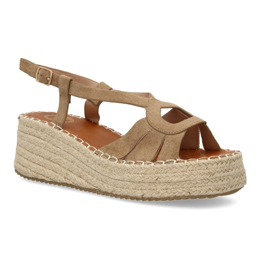 Sandalias Kaki Mujer Elegantes Verano