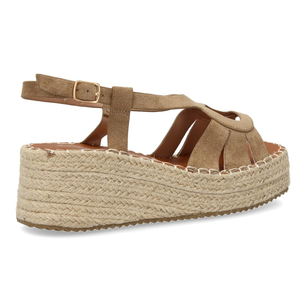 Sandalias Kaki Mujer Elegantes Verano