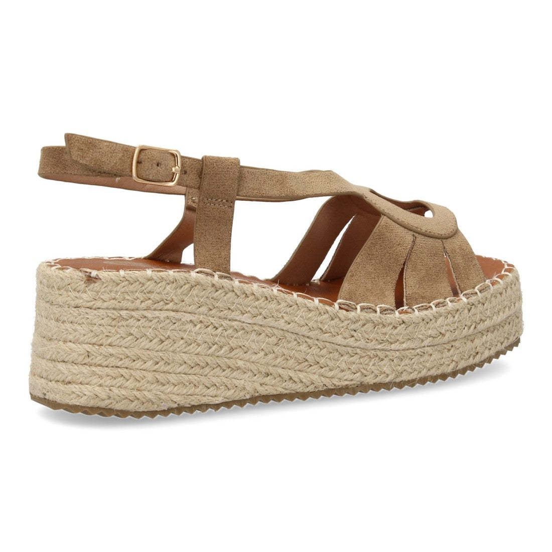 Sandalias Kaki Mujer Elegantes Verano