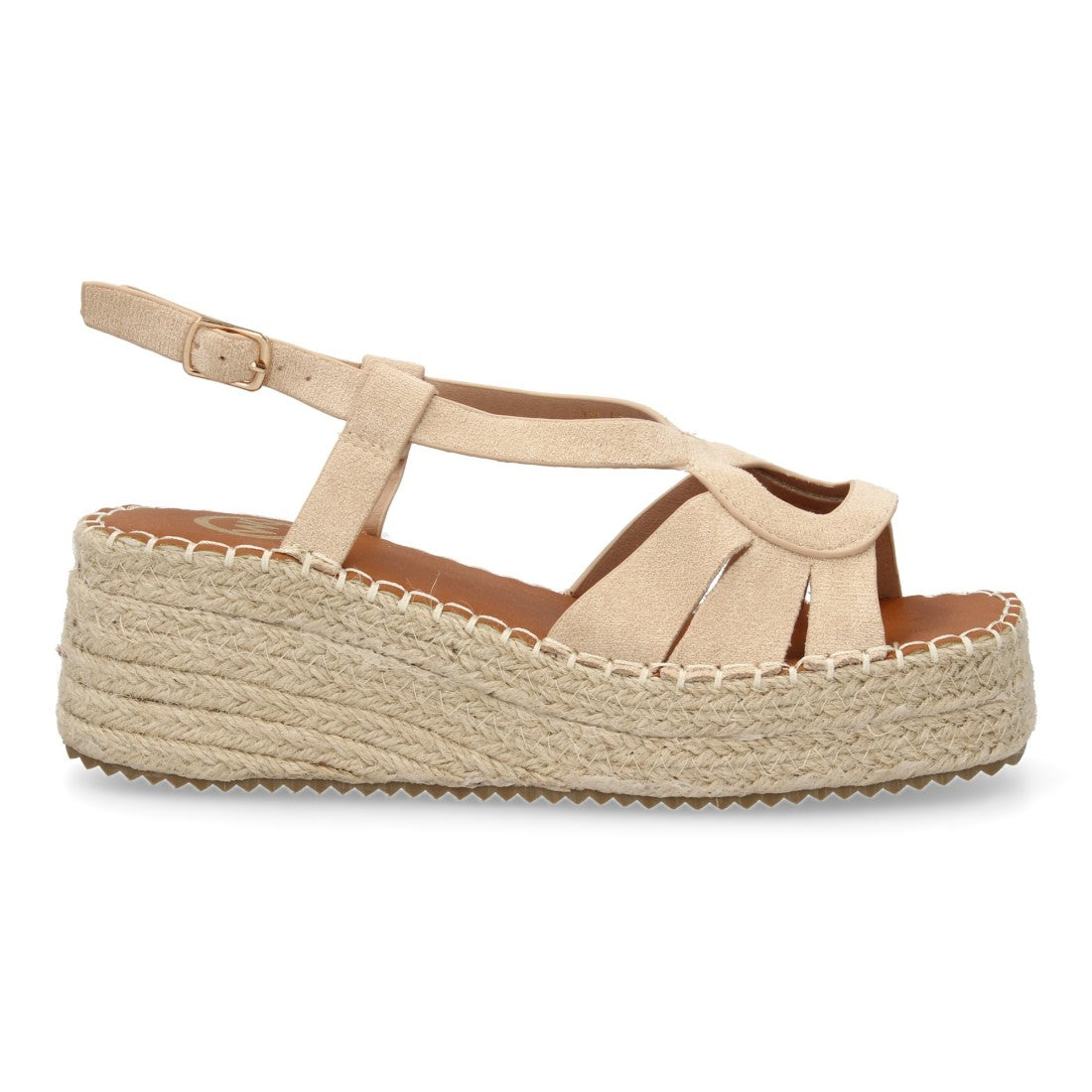 Sandalias Beige Mujer Elegantes Verano