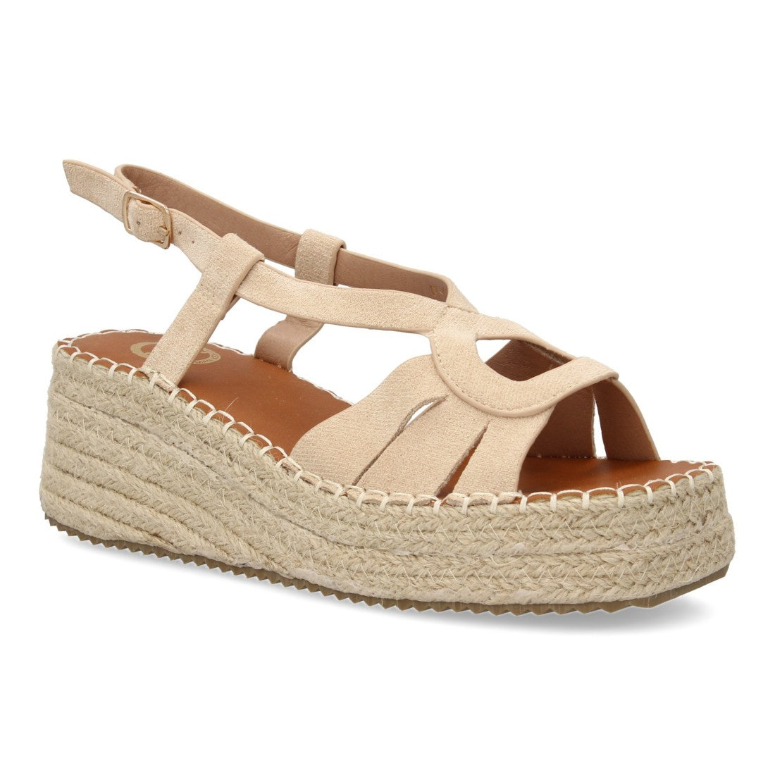 Sandalias Beige Mujer Elegantes Verano