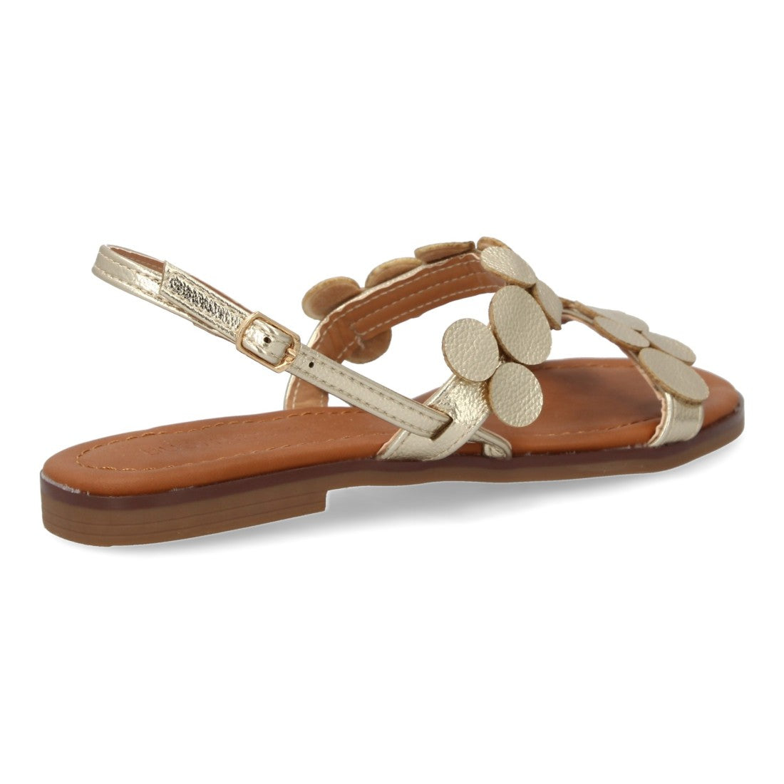 Sandalias Doradas Mujer Elegantes Fiesta
