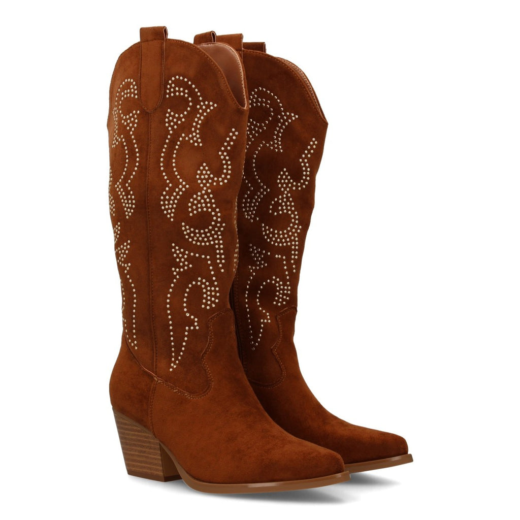Botas con Cuña Elegantes - Camel