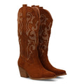 Botas con Cuña Elegantes - Camel