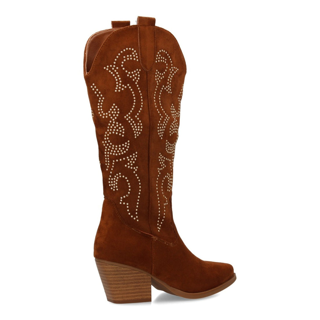 Botas con Cuña Elegantes - Camel