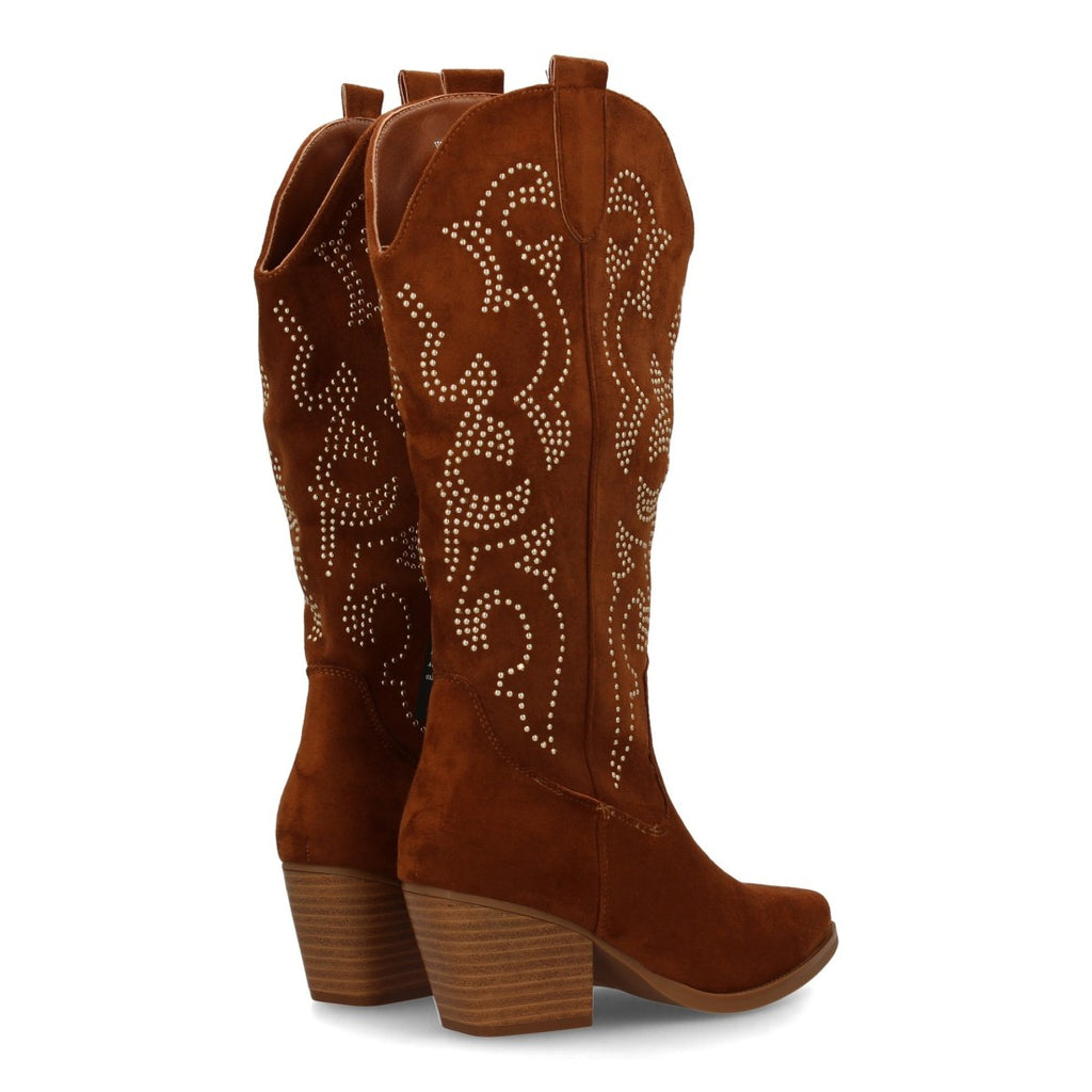 Botas con Cuña Elegantes - Camel