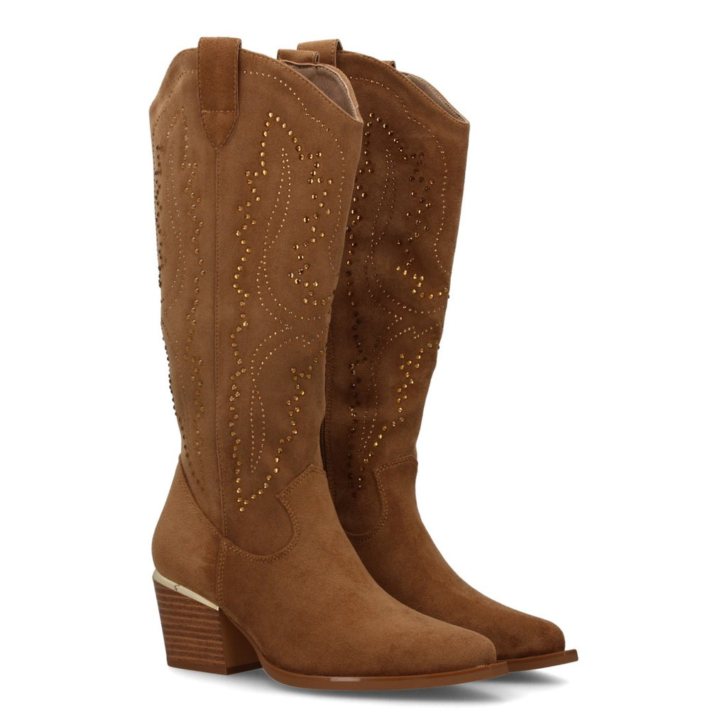 Botas con Cuña Taupe - Elegancia Elevada