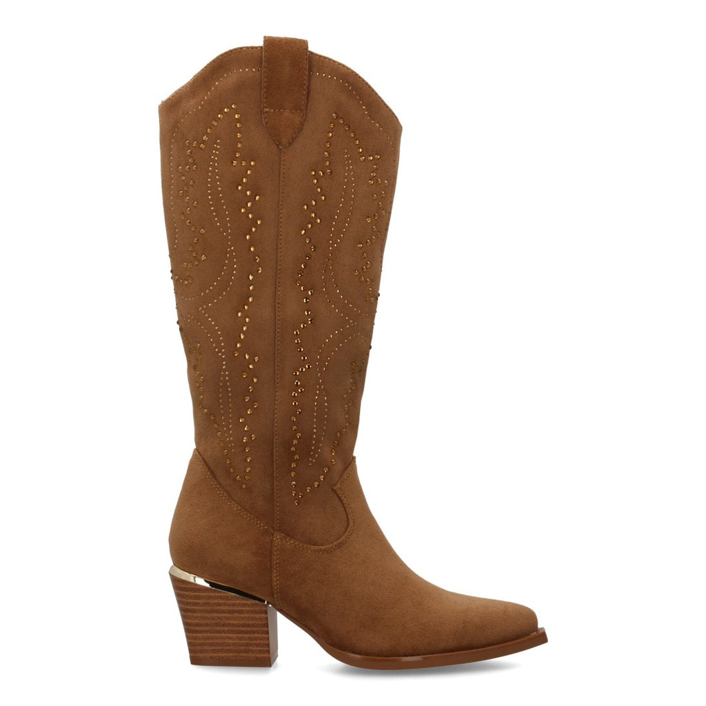 Botas con Cuña Taupe - Elegancia Elevada