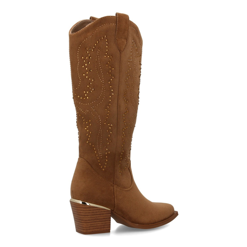 Botas con Cuña Taupe - Elegancia Elevada