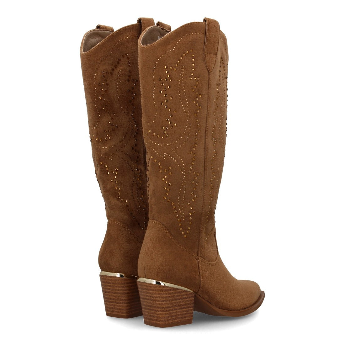 Botas con Cuña Taupe - Elegancia Elevada