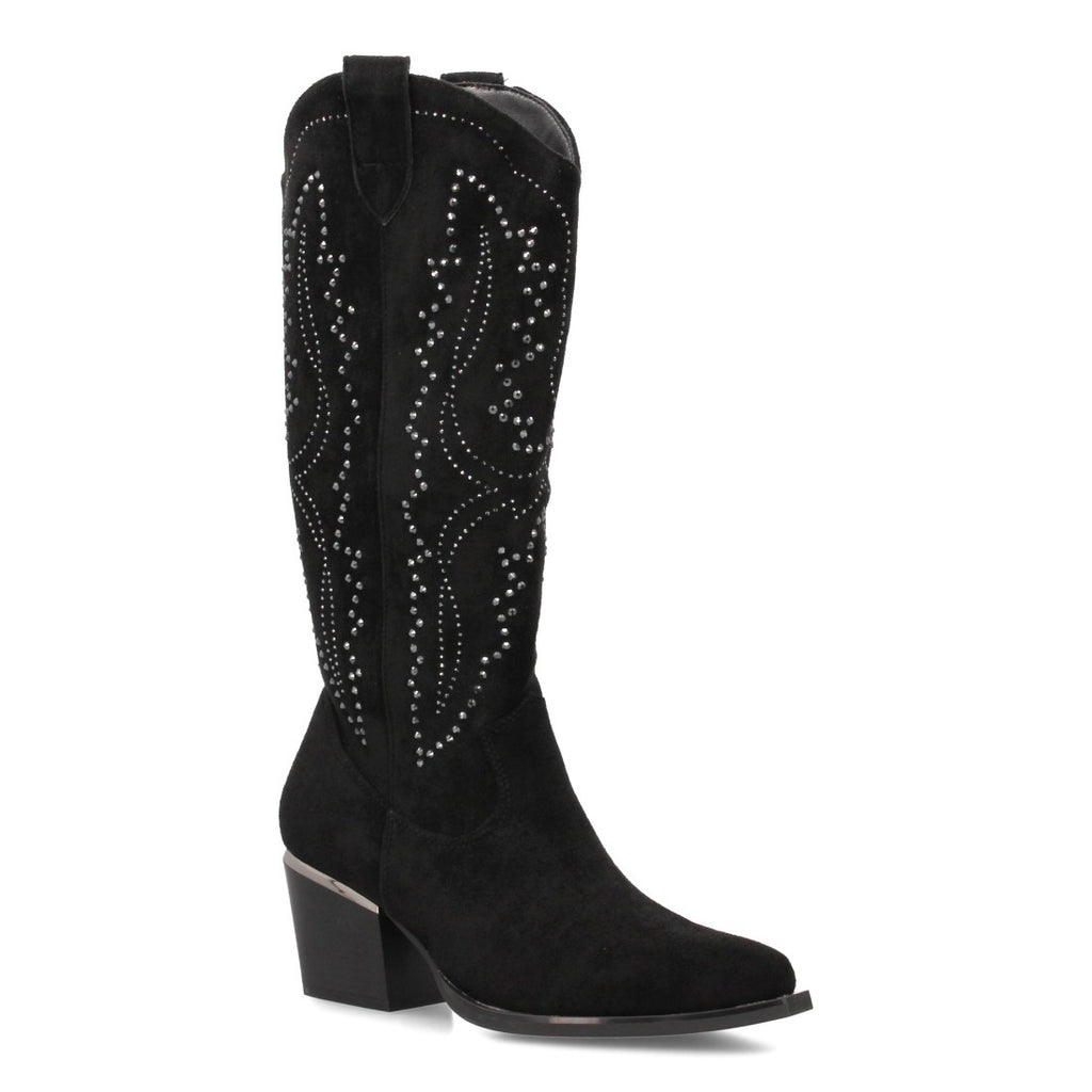 Botas con Cuña Negras - Sofisticación Elevada