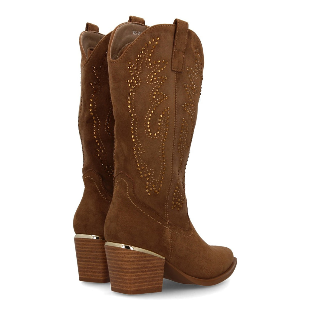 Botas con Cuña Elegantes - Taupe