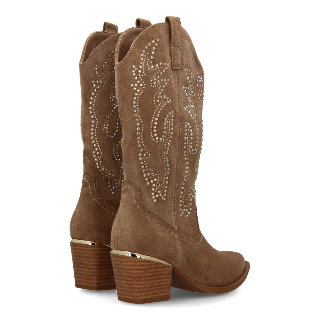 Botas con Cuña Elegantes - Beige