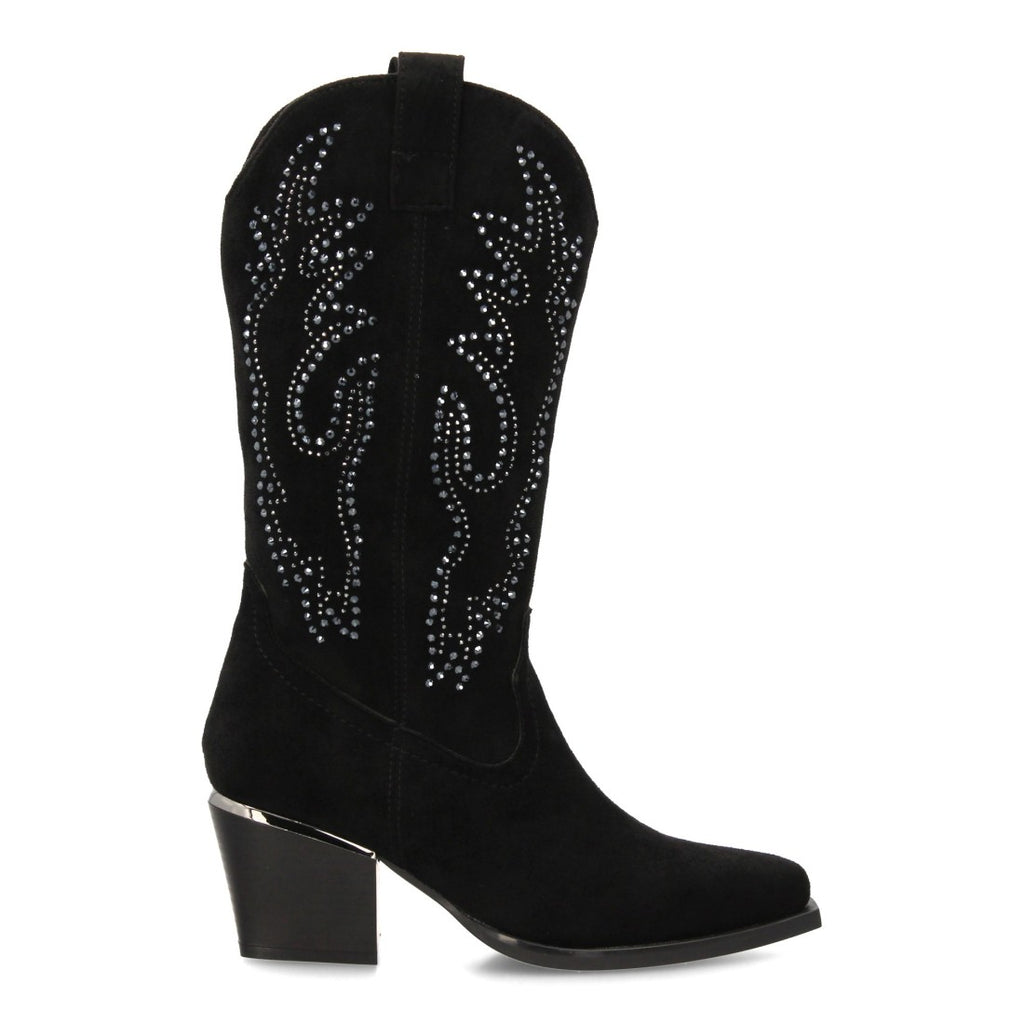 Botas con Cuña Elegantes - Negro