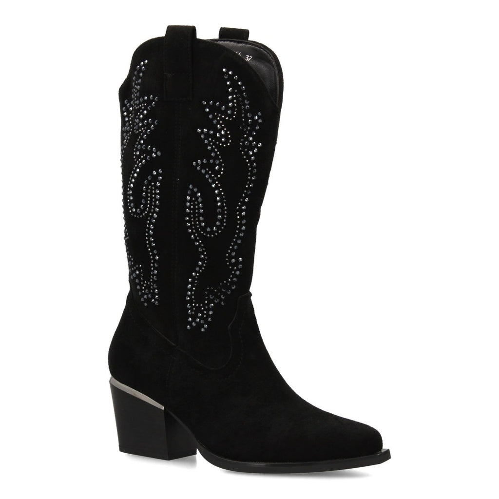 Botas con Cuña Elegantes - Negro
