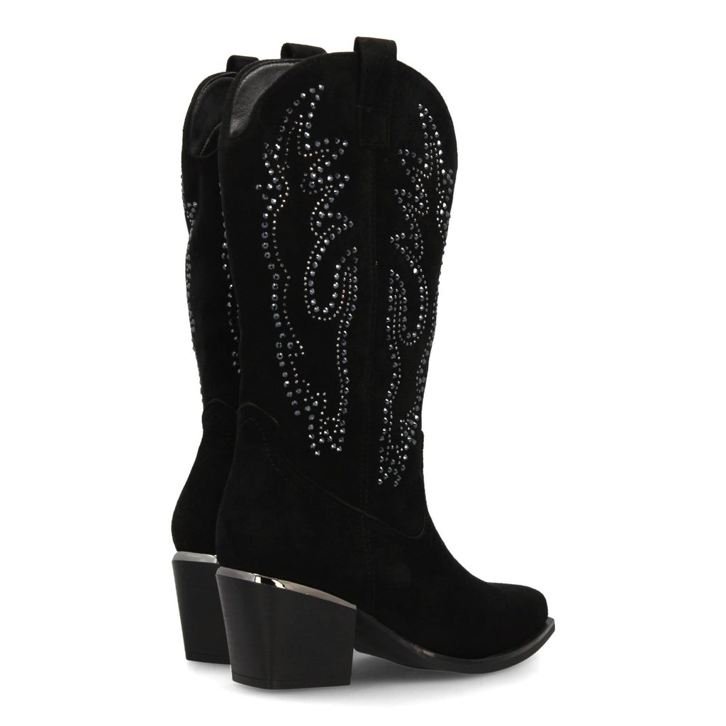 Botas con Cuña Elegantes - Negro