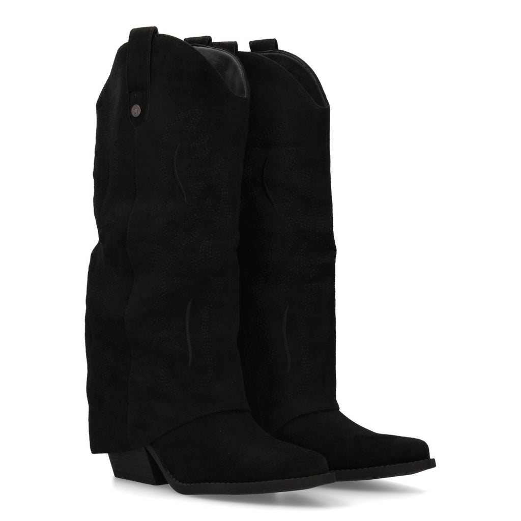 Botas con Cuña Elegantes - Negro