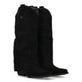 Botas con Cuña Elegantes - Negro