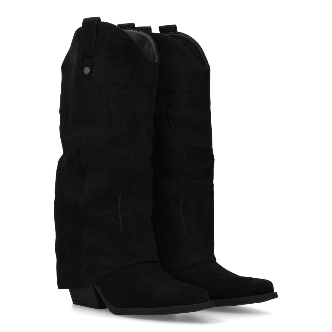 Botas con Cuña Elegantes - Negro