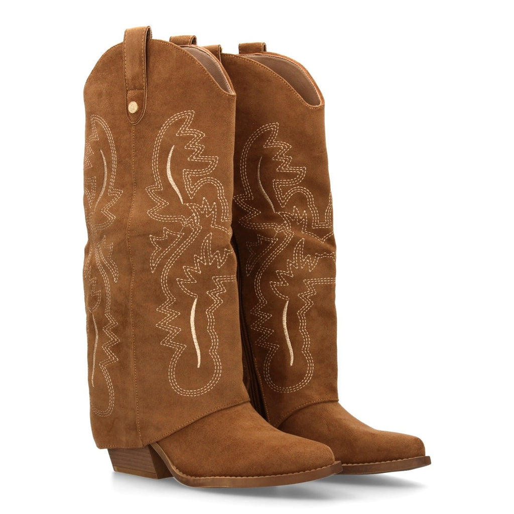 Botas con Cuña Elegantes - Camel