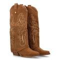 Botas con Cuña Elegantes - Camel