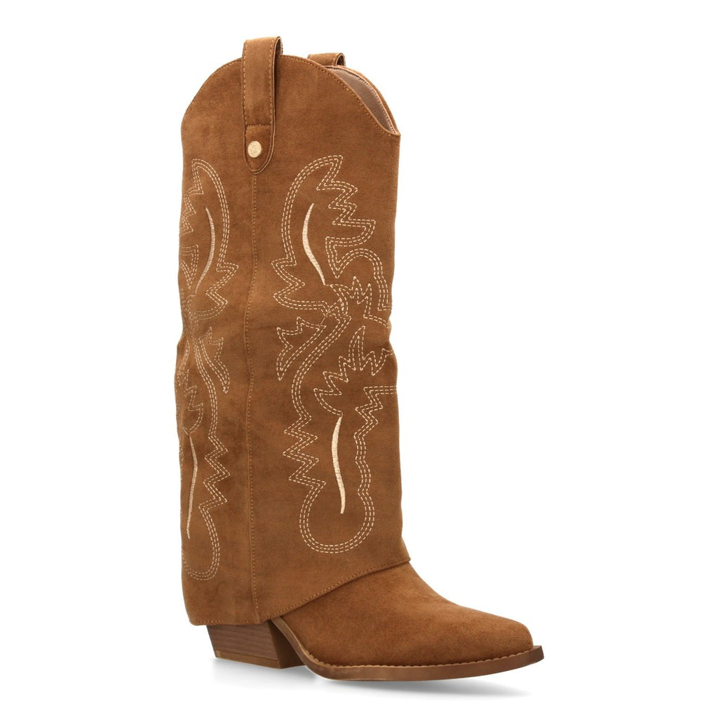 Botas con Cuña Elegantes - Camel