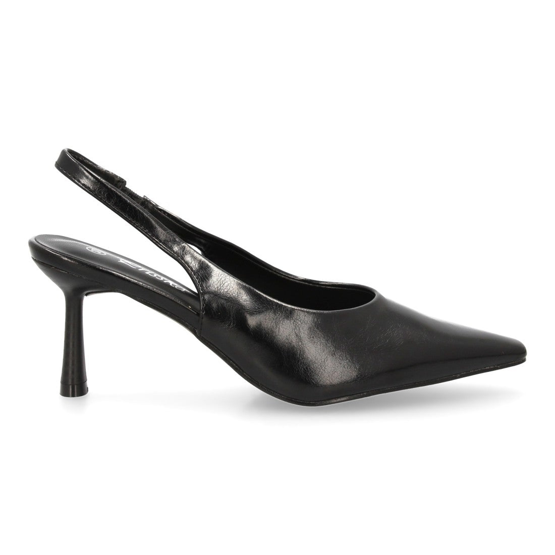 Zapatos de Tacón Negro Versátiles Mujer